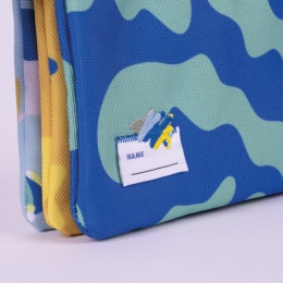 5-Pocket pencil case, Blue Odyssey series (2)