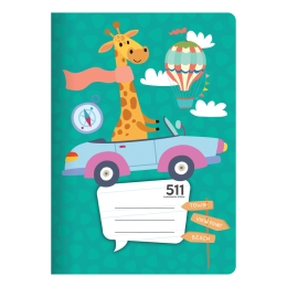 Notebook A5, 10 sheets - ruled 511 with 1 help. line (2)