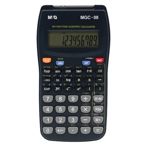 Kalkulačka M&G vedecká MGC-08, 56 funkcií 