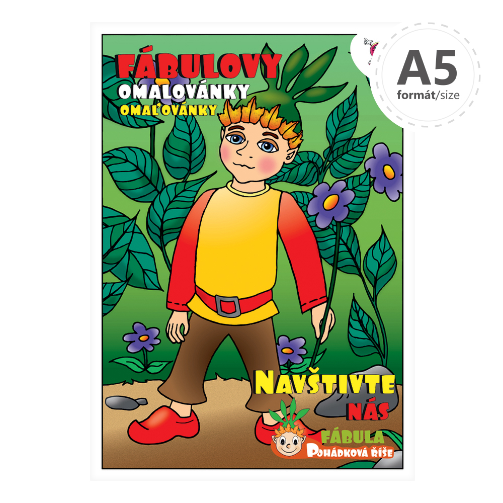 Omaľovanka A5 - Fábulové omaľovánky