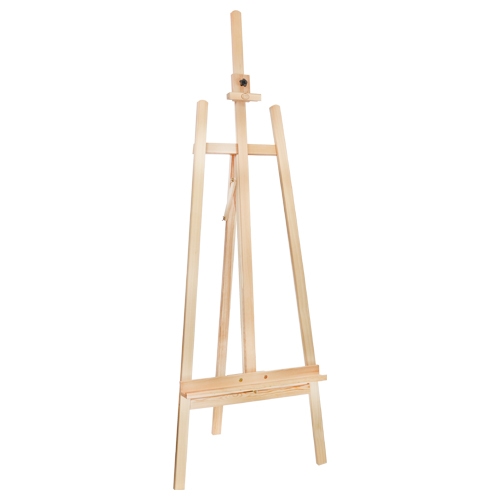 painting easel - 62x178 cm - wooden, large