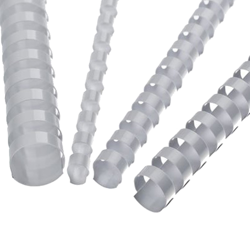 Hrebene plastové 22 mm biele