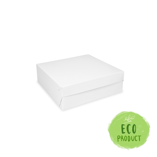 Cake box 18 x 18 x 9 cm (50 pcs in a pack.)