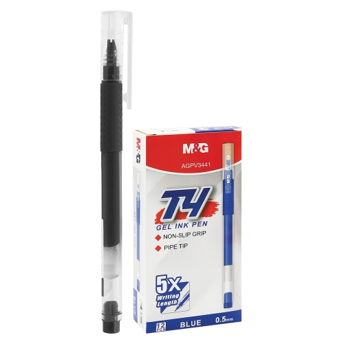 Gel pen M&G T4 (0,5 mm) - black refill