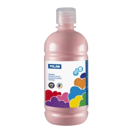 Bottle of 500ml pale pink poster colour