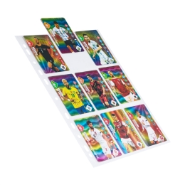 Euro wrapper A4 80 µm transparent /glossy PP SPORT cards (pack of 10) (2)