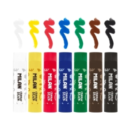 MILAN Crayons in a Plastic Case (Set of 7 Colors) (2)