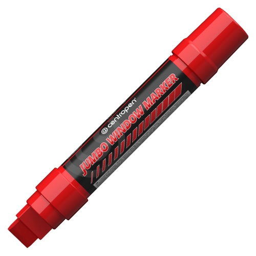 Marker CENTROPEN 9120 JUMBO - red for glass