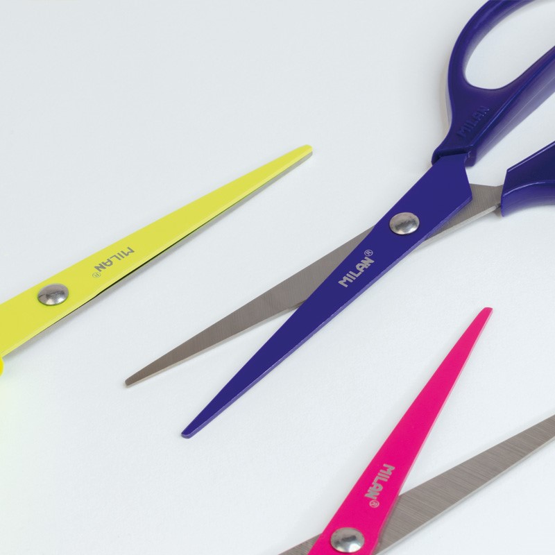 MILAN office scissors Acid Edition blue - blister (6)