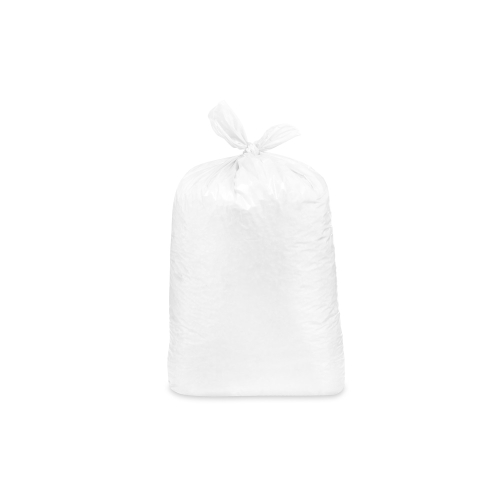 Trash bag (HDPE) ECONOMY white 63 x 85 cm 70L `L+` [40 pcs]