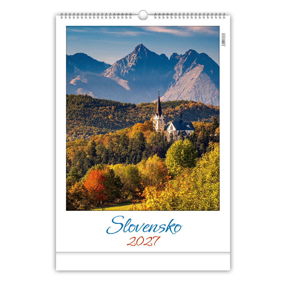 Kalendár nástenný Slovensko 2027