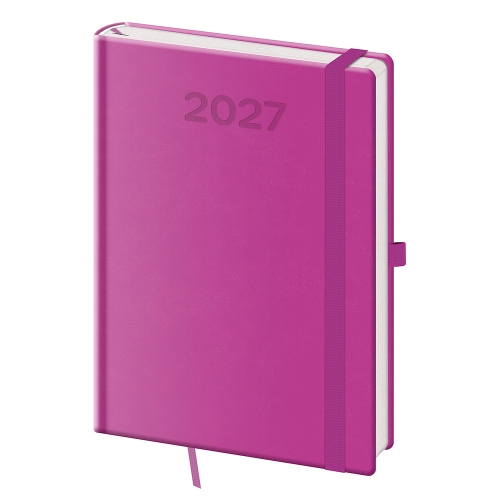 2027 Daily Planner, A5, Print Pop - Purple