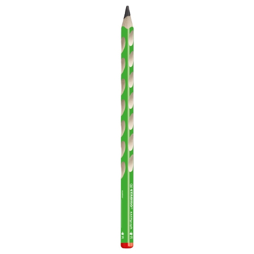 STABILO EASYgraph graphite pencil for right-handed people - green