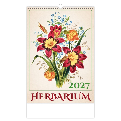 Nástenný kalendár 2027 Herbarium