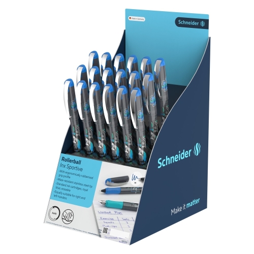 Schneider Inx Sportive 18 pcs - blue refill
