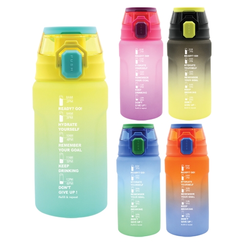 Drinking bottle TRITAN 550 ml - Ombre Mix