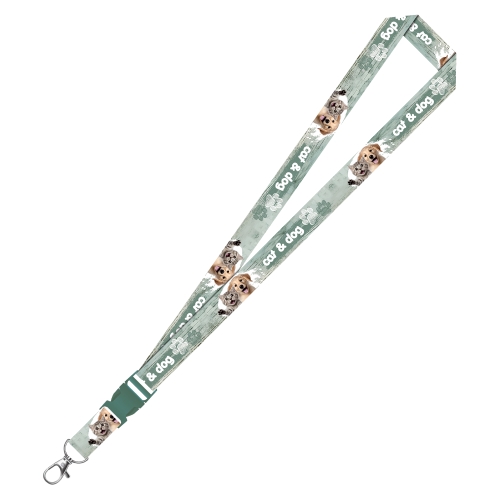Key ring with carabiner JUNIOR S8 - Cat & Dog
