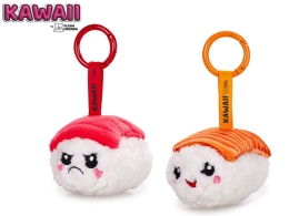 Plush Friends Kawaii 2asstd (Salmon, Tuna) 8cm plush Sushi Nigiri keychain 10m+ Plush Friends Kawaii 2asstd (Salmon, Tuna) 8cm plush Sushi Nigiri keychain 10m+
