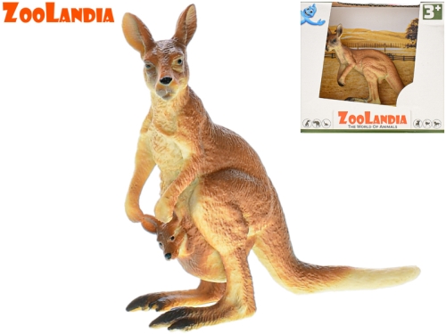 2asstd 9-11,5cm plastic emulational kangaroo in OTB