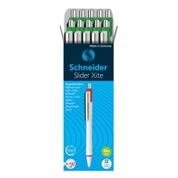 Pero guľôčkové Schneider Slider Xite Bio - zelená náplň (4)