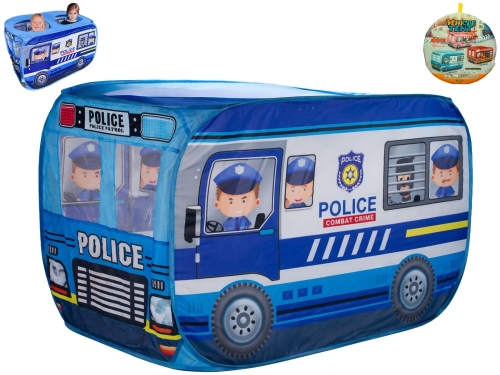 1style fabric police car design tent in hand bag