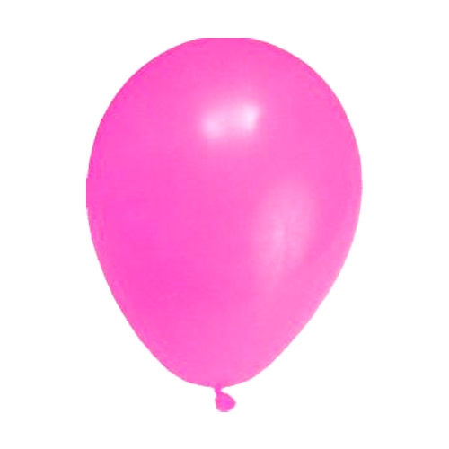 Balón M 25 cm, ružový /100 ks/
