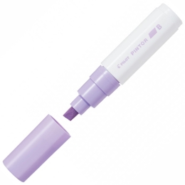 Pintor, PO, Broad, acrylic marker pastel purple