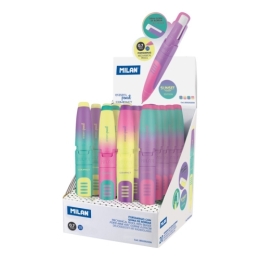 MILAN Compact Sunset 2B/0.7 mm micropencil / brush - mix of colors (1)