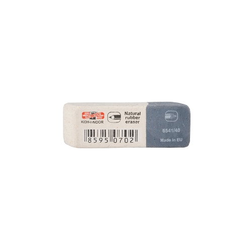 Rubber KOH-I-NOOR 6541/40, white-grey