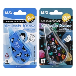 Corrector tape M&G Animals Know 5mm x 8m (1)