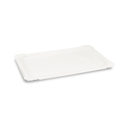 Paper coaster (FSC Mix) white 14 x 20.5 cm [10 pcs]