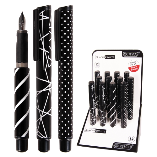 Fountain pen Go Pen B&W /1pc