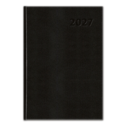 Diár 2027 týždenný B5 TOP Manager - čierny