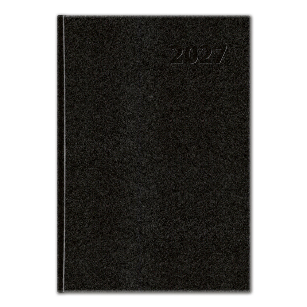 Diár 2027 týždenný B5 TOP Manager - čierny