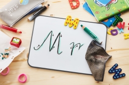 Suchý popisovač na tabuľu a flipchart - STABILO MARKdry - zelená (2)