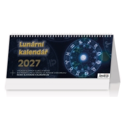 Stolový kalendár 2027 Lunárny kalendár