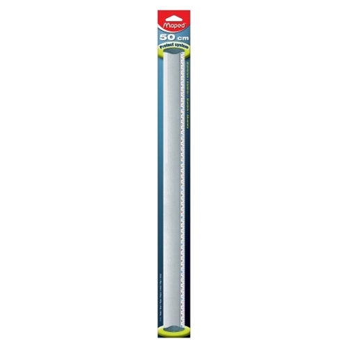 Ruler MAPED aluminum 50 cm "Protect System"