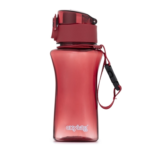 Drinking bottle 400 ml TRITAN pastel red