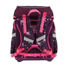 School bag - 5-piece set SMART 3D with LED lighting - Pegasus (1)