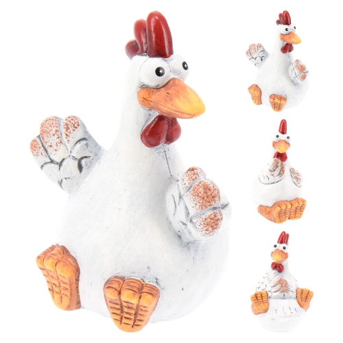 Figurka sediacej sliepky 13 cm (3 varianty)