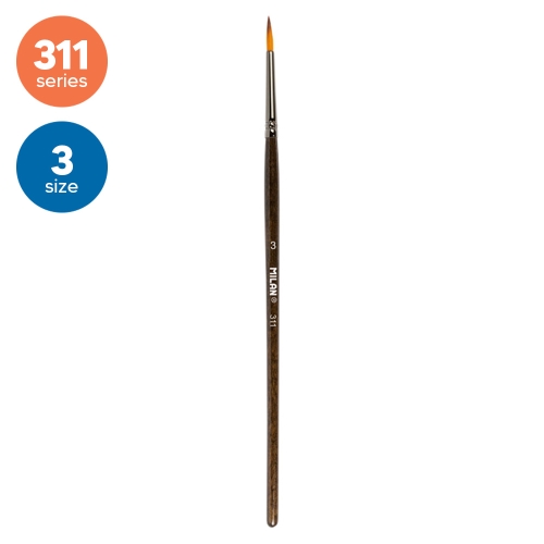 Round brush MILAN no. 3 - 311