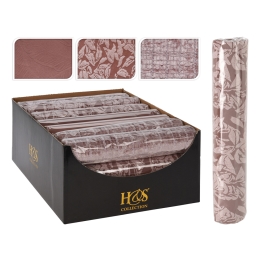Decorative organza 28x150 cm - old pink (3 patterns) Decorative organza 28x150 cm - old pink (3 patterns)