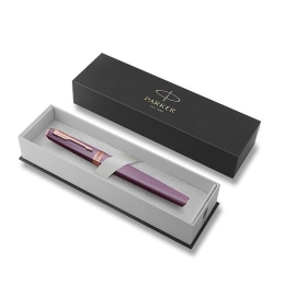 Fountain pen PARKER Meridian Purple PGT, nib F (2)