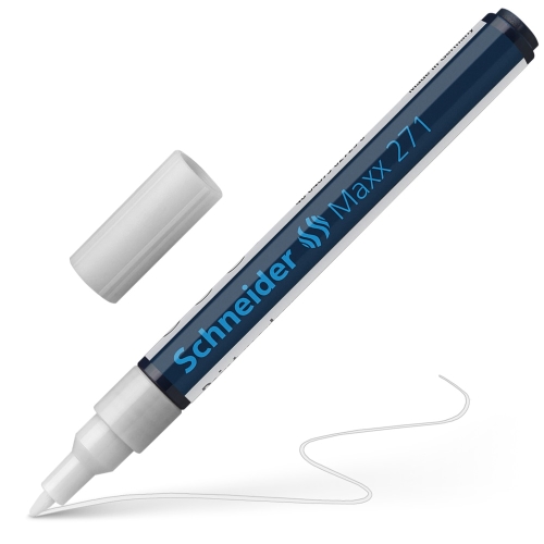 Popisovač lakový Schneider Maxx 271 - biela