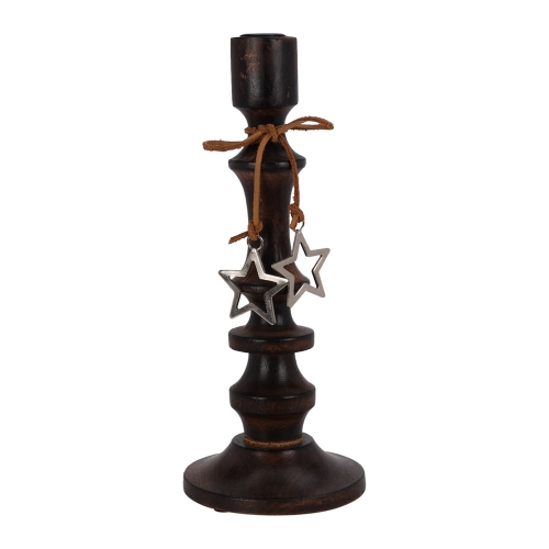 CANDLE HOLDER 30CM STAR (F7)
