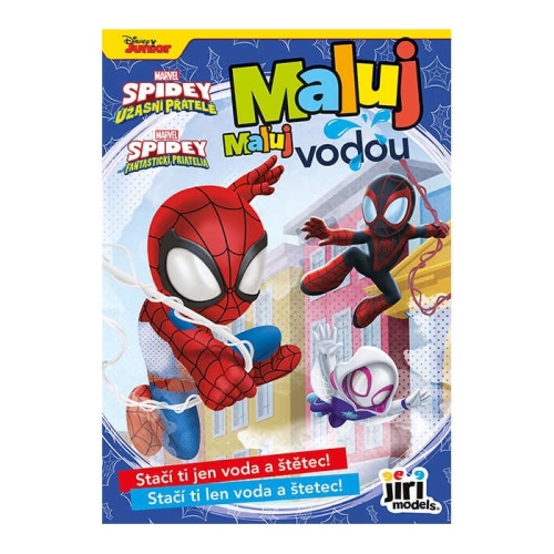 Omaľovánka Maľuj vodou JM A5 - SPIDEY