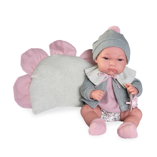 Toneta doll with flower cushion, 33 cm
