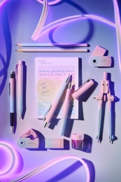 Faber-Castell No. 2 (B) Flow Edition Pencil - Blushing Sky