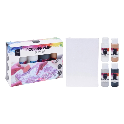 Acrylic art paints (set of 4)
