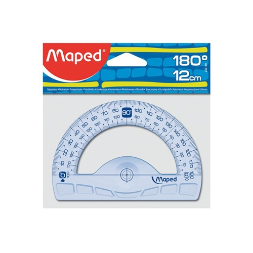Uhlomer MAPED "GRAPHIC"180°, plastový, 12 cm (18992)